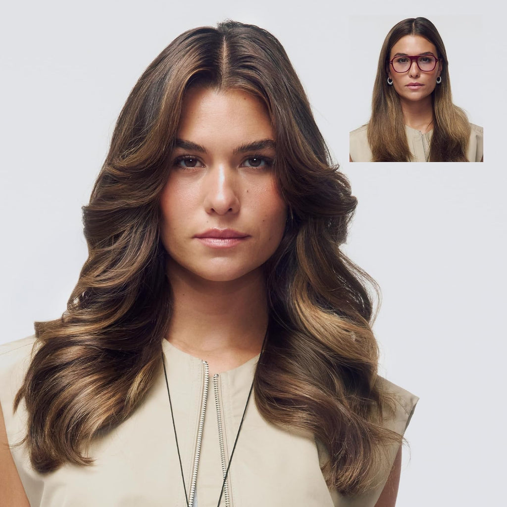 SinglePass Curl X Extra-Long Barrel 1", 1.25", 1.5" Curling Iron with 9 Heat Settings and Ceramic Barrel for Fast Styling and Lasting Results on All Hair Types